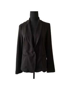 OLIVIA MOON Black Blazer Jacket Size Medium